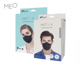 MEO X 成人时尚防护口罩 随心系列·墨(7只装)M/L码可选 MEO X 成人时尚防护口罩 随心系列·墨(7只装)M/L码可选